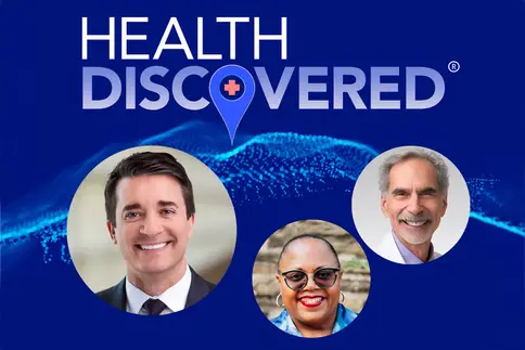 photo of Health Discovered podcast promo 