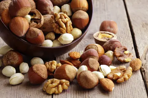 photo of variety of nuts
