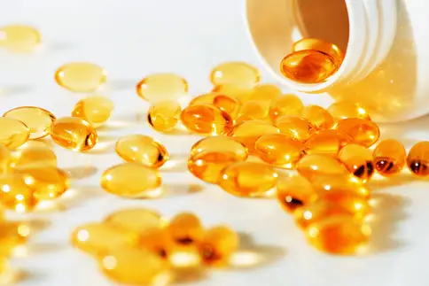 photo of Omega3 capsules