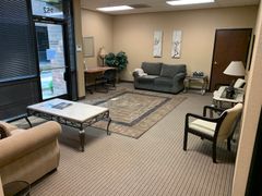 The clinic is located with easy access to Highway 101. There is ample parking next to the building.