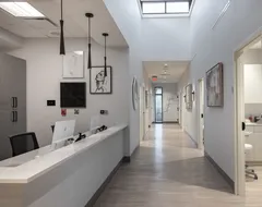 Their office is designed to offer an elevated facility for the community. They offer best-in-class medical treatments and surgical precision, and to mirror that, every detail of the office has been designed to enhance each patient’s experience.