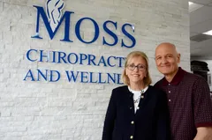 Dr. Gabriella Moss and Dr. Raymond Moss