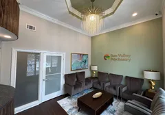 Inside view of the patient waiting room at Sun Valley Psychiatry