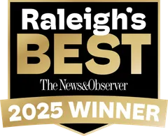 2025 Winner of Raleigh's Best from The News&Observer