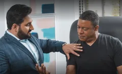Dr. Sharma and patient
