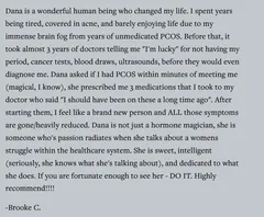 Patient Testimonial