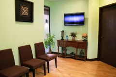 Waiting area at Gold Coast Dental & Orthodontics - Orange