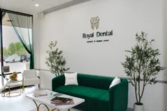 The Royal Dental Center has a modern, comfortable waiting room for patients.