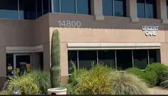 Closer image of building