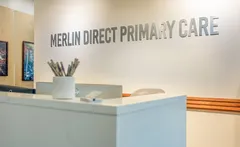 Office Reception & Patient Check In at Merlin Direct Primary Care