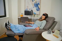 Patient going through Ketamine Therapy at Keta Medical Center