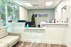 Receptionist check in at Resolution Spine and Joint, PLLC