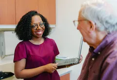 Dr. Adrienne Lafleur providing patient education and support at Complete Concierge Care