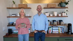 Dr. Jeff Devine and Co-owner/ Managing Director Jodi Black