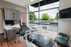 Inside view of a patient room