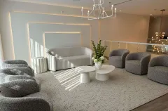 The minute you walk through the doors, the Mays Plastic Surgery team will welcome you and get you checked in and prepared for your consultation. Patients are invited to relax in the contemporary, comfortable reception area.