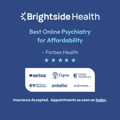 Forbes Health described us as the best online psychaitry for affordability.