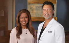 Espinoza Vein Institute owners, Dr. Paul Espinoza, MD, RVT, RPHS and Mrs. Kathy-Ann Espinoza
