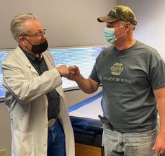 Dr. Smith Fistbump