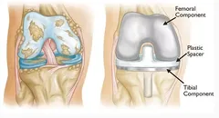 Knee Replacement Graphic