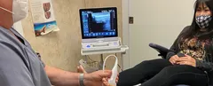 During your evaluation, Dr. Sommer will use the most appropriate diagnostic methods, including Digital X-rays, Ultrasound, Gaitscan and MRI.