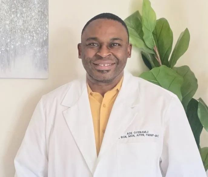 Ade Oyebamiji, DNP, PMHNP-BC