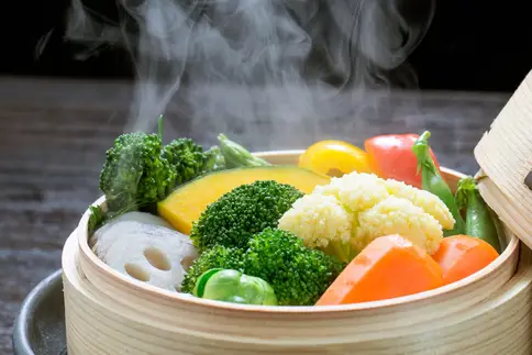 steamed vegetables