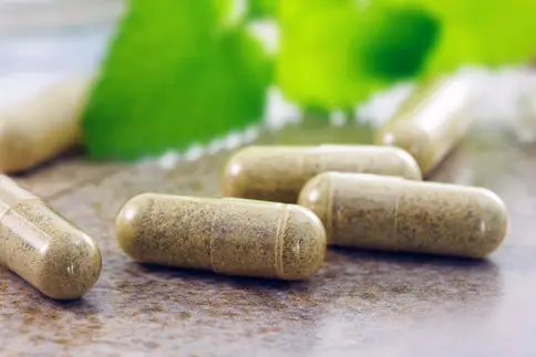 photo of herbal supplements