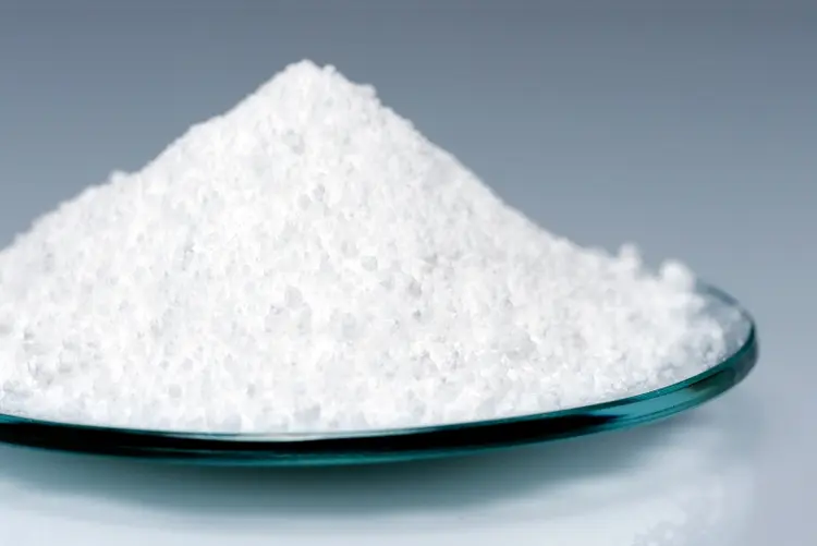 photo of borax powder, which is used in laundry detergent and to clean your household counters. Borax is toxic to swallow, drink, or eat, never ingest it