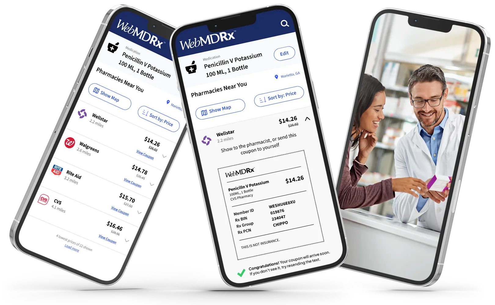 Mobile Phone Displaying App