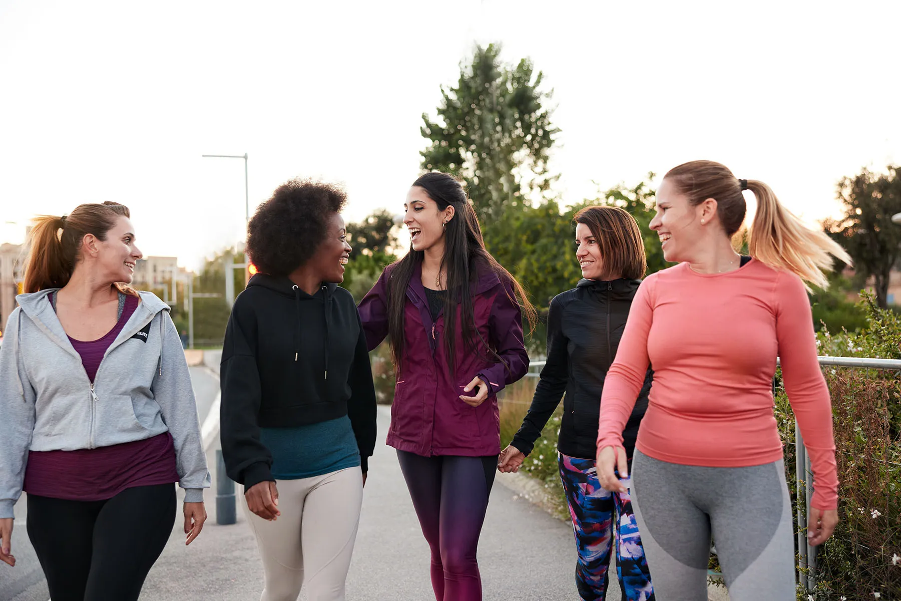 photo of group of women walking