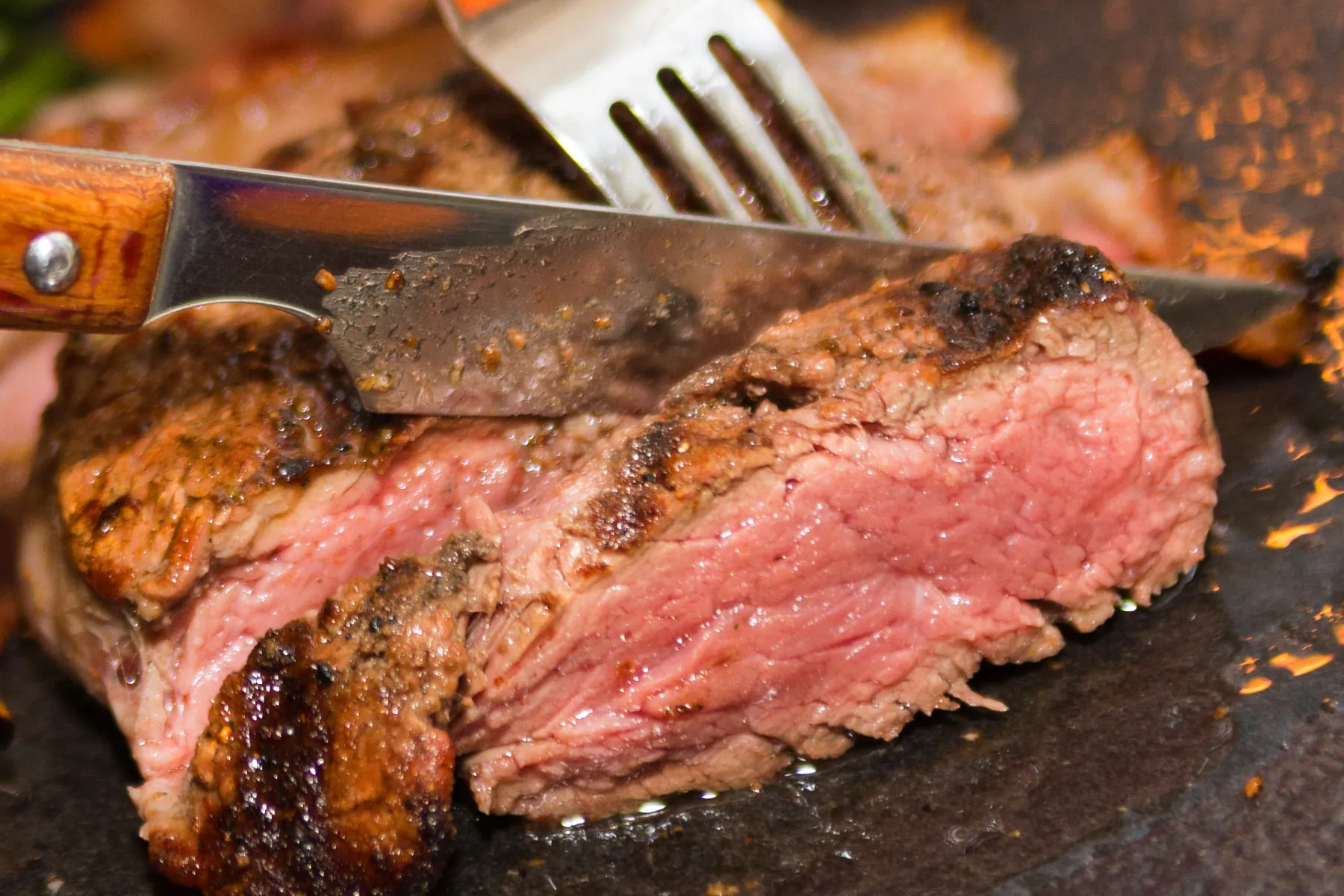 photo of grilled beef steak 