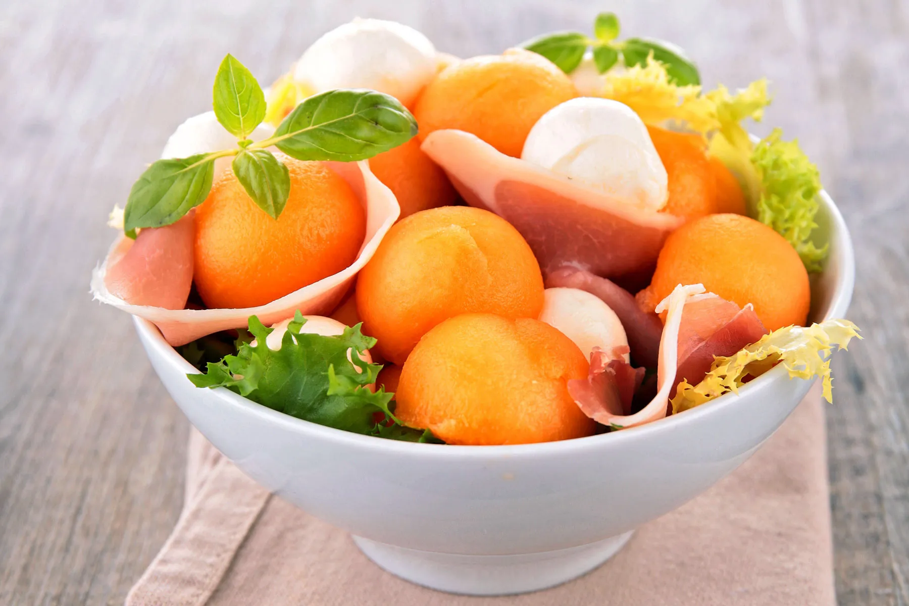 photo of Cantaloupe salad