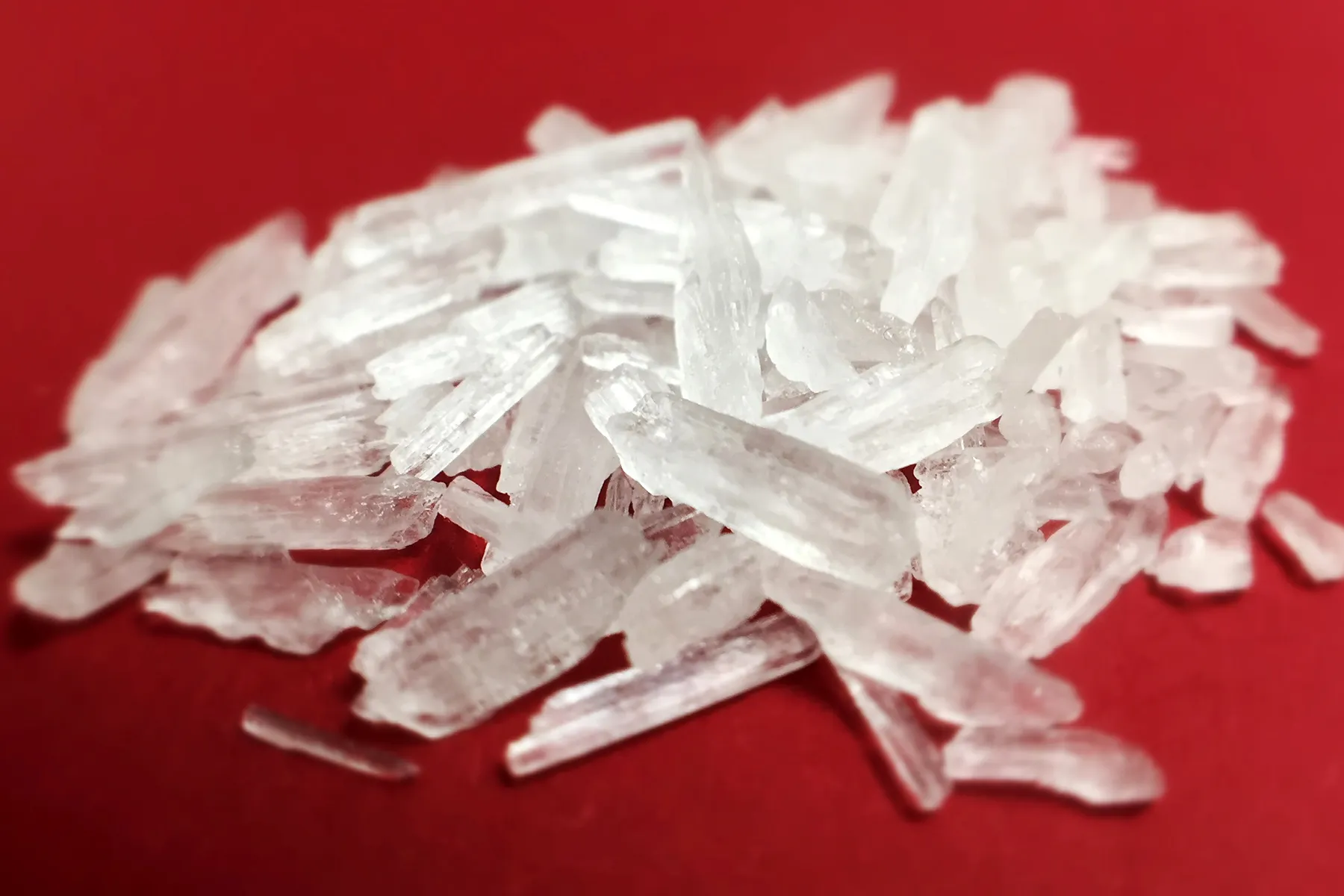 photo of crystal meth