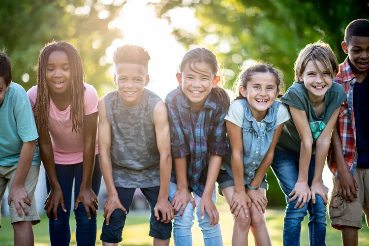 photo of group of kids smiling