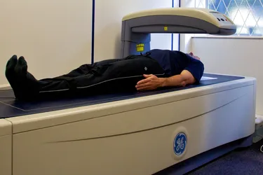 A DEXA scan is the easiest way to check the health of your bones. Your doctor may suggest a treatment plan based on your results. (Photo Credit: Wikimedia Commons)