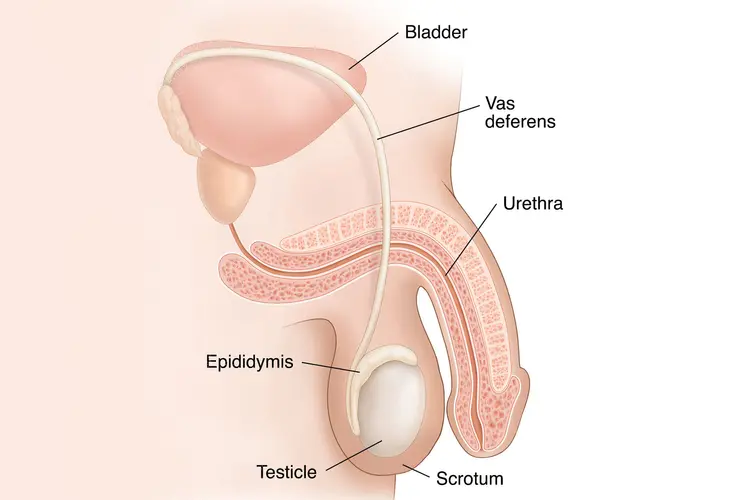 photo of epididymis