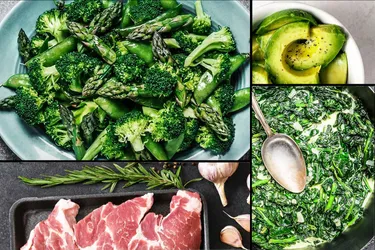 Unprocessed meat, broccoli, avocados, and spinach may help increase your levels of glutathione. (Photo Credit: Moment/Getty Images)