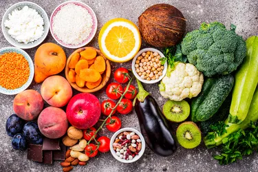 Carbohydrate containing foods vary in how they will affect your blood sugar, a quality measured as glycemic index (GI). Green veggies, beans, and most fruits have a low to medium GI, while white rice and potatoes have a high GI. (Photo Credits: iStock/Getty Images)