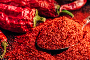 Chili peppers, which are also called chili and chile, are the spicy fruit of a variety of plants. They're used more like a vegetable or spice because they have a savory, spicy flavor. There are health benefits to eating chilis too, including helping to boost your immune system. (Photo credit:  iStock/Getty Images)