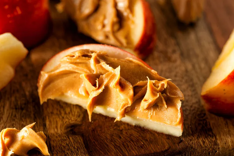 photo of Organic Apples and Peanut Butter