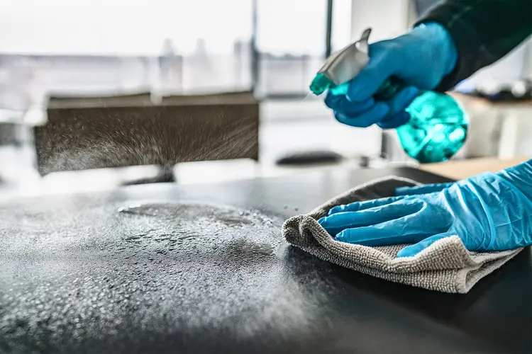 How long covid 19 lives on surfaces key facts cleaning tips