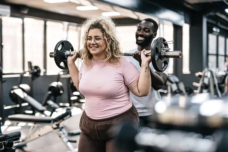 photo of weightlifting exercises 