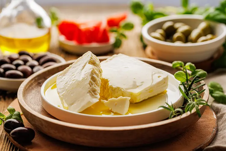 photo of Feta cheese 
