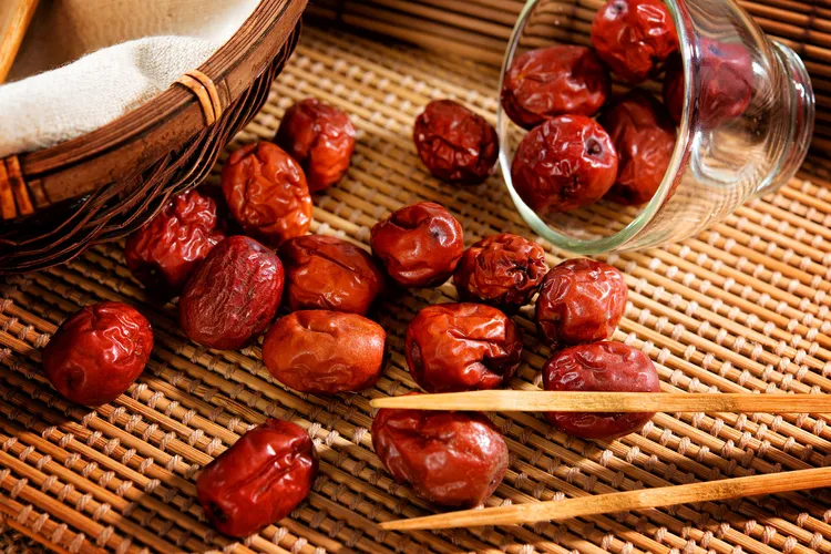 photo of Dried red date or Chinese jujube.