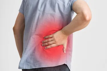 Kidney pain is often confused with back pain. (Photo credit: Starast/Dreamstime)