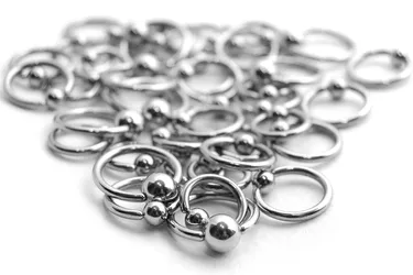 A captive bead ring is among the types of jewelry that may be used for a vaginal piercing. (Photo credit: iStock/Getty Images)