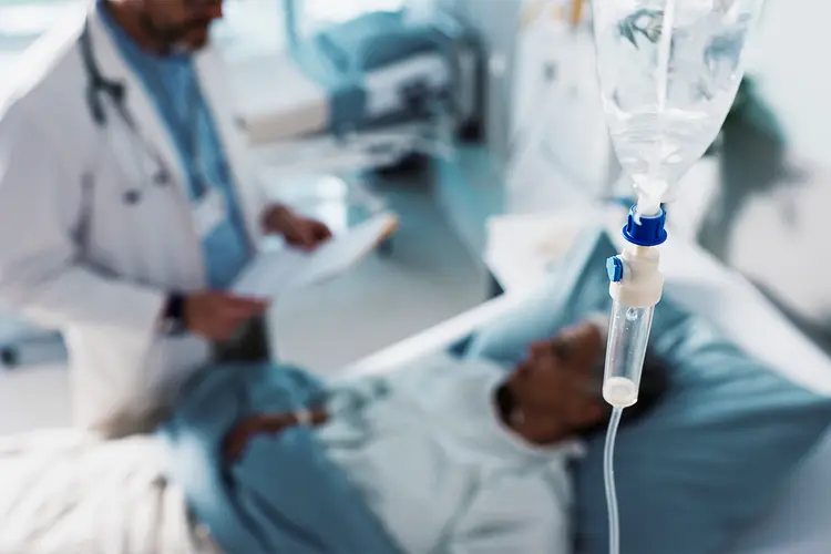 photo of IV drip, healthcare and medicine