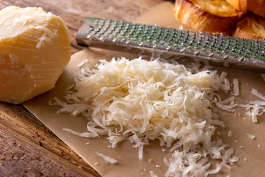 Parmesan is more than a delicious addition to, well, pretty much any food. It's also full of calcium and protein. (Photo Credit: iStock/Getty Images)