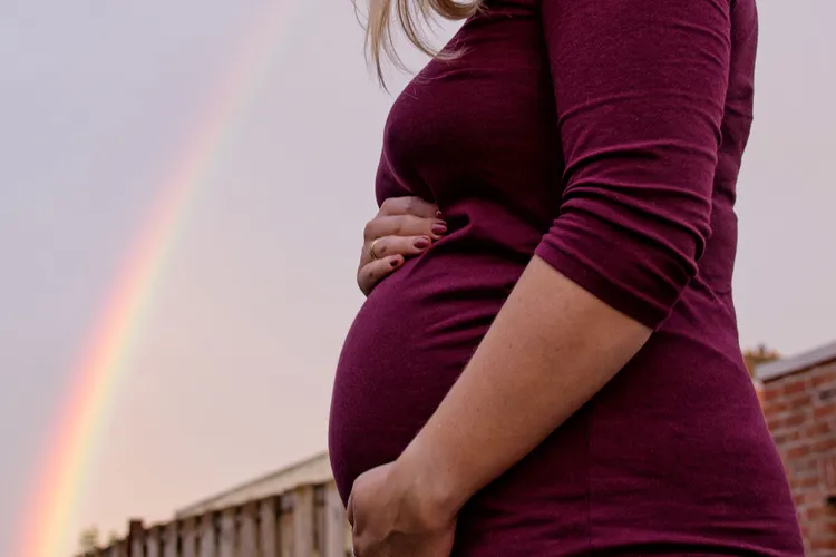 photo of Rainbow pregnancy